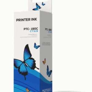 Botella de tinta Cyan Compatible Canon 190C 70ml