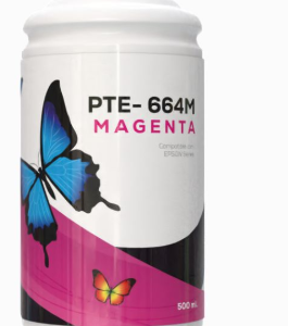 Botella De Tinta Magenta Compatible Epson 500ml