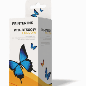 Botella de tinta Yellow Compatible Brother BT5001C 45ml