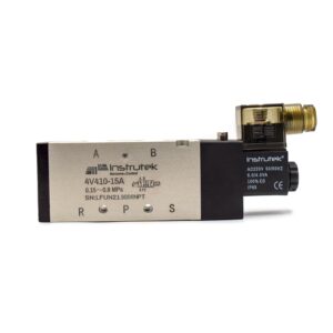 Electroválvula 5/2 vías, puertos de 1/2" NPT 110V