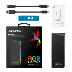 Gabinete de Unidad de Estado Solido ADATA AEC700GU32G2-CGY