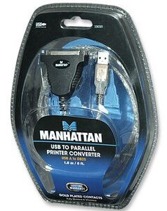 Convertidor USB a DB25 - Paralelo MANHATTAN 336581