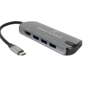 HUB 5 EN 1 USB-C PERFECT CHOICE PC-101246