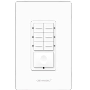 Botonera de 7 Escenas Inteligente ZIGBEE  Orvibo T10S7ZW-1UO