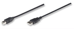 Cable USB MANHATTAN 333382