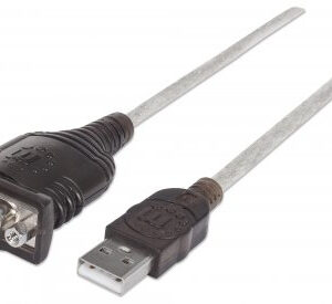 Convertidor USB a Serial MANHATTAN 151856