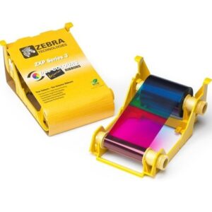CINTA 5 PANELES DE COLOR ZEBRA ZXP3
