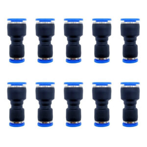 [PUC10MM8MMQTY10] 10 Pz Reducción Neumática Recta 10mm A 8mm
