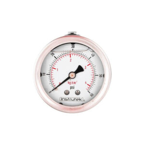 Manómetro 2.5", lleno de líquido (O.E.M.), 1/4" NPT, posterior, 60 psi-kg/cm2