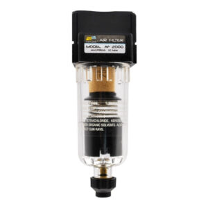 Filtro baja presión, 1/4" NPT, dren automático