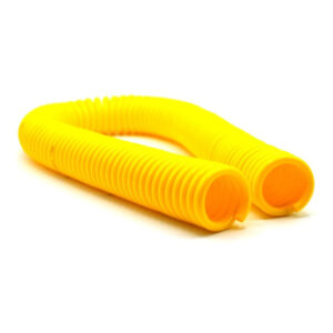 Manguera retráctil para aire y compresor 6mm x 10 metros Instrutek Manguera neumática retráctil amarilla de poliuretano Manguera para compresor de aire retractil 6 mm