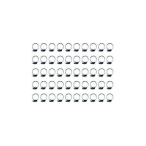50 Piezas De Abrazadera Sin Fin 7/8 Pulgada