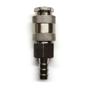 Cople rápido con espiga de 3/8", fabricado en latón y un recubrimiento en niquel.