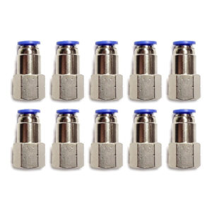 Conector neumático recto hembra 1/8 Instrutek Racor neumático hembra 1/8 NPT para tubing Conector rápido neumático 1/8 para aire comprimido