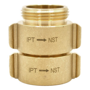 Cople de cobre para manguera contra incendio