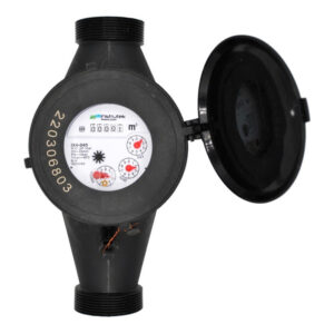 Medidor De Agua Certificado De 1-1/2 C/conexiones De Latón