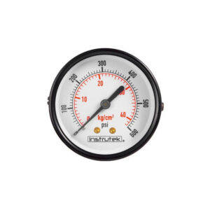 Manómetro 2.5", estándar, 1/4" NPT, posterior, 600 psi-kg/cm2