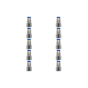 Conector neumático recto hembra 1/8 x 4 mm Instrutek Racor neumático hembra 1/8 NPT para tubing 4 mm Conector rápido neumático 4 mm para aire comprimido