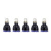 Racor Yee 1/4 NPT 8mm Instrutek instalado en electroválvula industrial dividiendo el flujo de aire comprimido en tres salidas de tubing Conector neumático tipo Yee con rosca 1/4 NPT y tubing de 8mm marca Instrutek en tablero de automatización industrial Fitting push-in Yee 1/4 NPT por 8mm Instrutek conectado a unidad FRL en sistema de aire comprimido de planta en México