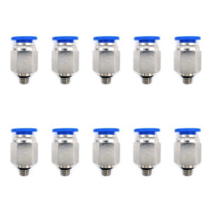 [PCM68MMQTY10] 10 Pz De Conector/racor Rápido Neumático Recto M6 X 8mm