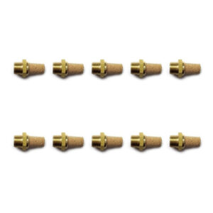 [BSL18NQTY10] Bolsa 10 Pzas Silenciador Neumático En Pino 1/8 Npt