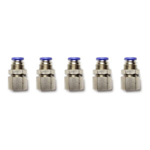 Pasamuro hembra conexión rápida neumático 1/8 x 4mm Instrutek Conector neumático hembra para tubing 4 mm Pasamuro neumático para aire comprimido