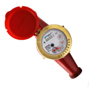 Medidor De Agua Caliente Cuerpo De Hierro 1 PLG C/conexiones