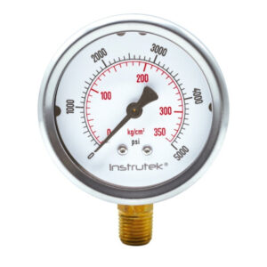Manómetro 2.5", lleno de líquido (O.E.M.), 1/4" NPT, inferior, 5000 psi-kg/cm2