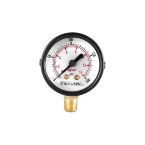 Manómetro 1.5", estándar, 1/8" NPT, inferior, 200 psi-kg/cm2