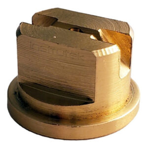 Boquilla para aspersión TP-05 fabricada en latón. Dispone de orificio redondo tipo 05 (62 milésimas de pulgada) para minimizar los atascos.