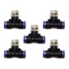 Racor neumático Tee 1/2 macho x 1/2 Instrutek Conector rápido neumático tipo Tee Racor Tee 1/2 NPT macho para tubing 1/2