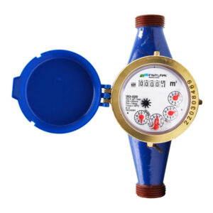 Medidor De Agua Cuerpo De Hierro 3/4 C/conexiones De Latón