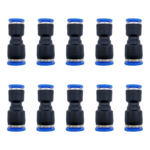 Reducción neumática recta 8mm a 6mm Instrutek Unión neumática recta de 8 mm a 6 mm Reducción neumática para tubing 8 mm a 6 mm