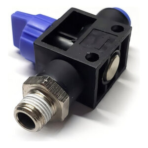 Válvula de mano, 1/8" NPT x 4 mm