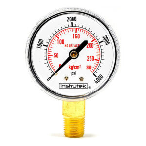 Manómetro Oxígeno Industrial/oxicorte 4000 Psi Y 280 Kg/cm2