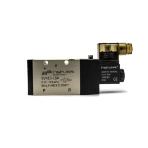 Electroválvula 3/2 vías, puertos de 1/2" NPT 110V