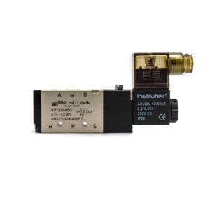 Electroválvula 5/2 vías puertos de 1/4" NPT 110V