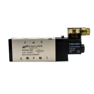 Electroválvula Neumática 5 Vías, 2 Posiciones, 1/2 Npt, 110v