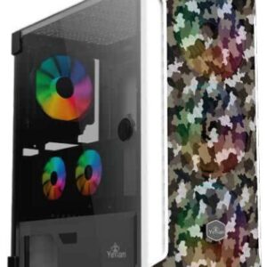 GABINETE  HOLLOW 2500 ATX,C/T 3VEN ARGB/MESH/ Yeyian YGH-49704