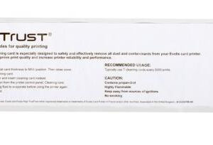 Tarjeta de limpieza EVOLIS -