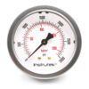 text de imágenes Manómetro premium 3000 PSI con glicerina Instrutek Manómetro inoxidable 2.5 pulgadas para alta presión Manómetro industrial con conexión posterior 1/4 NPT