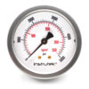 Manómetro premium 5000 PSI con glicerina Instrutek Manómetro inoxidable 2.5 pulgadas para alta presión Manómetro industrial con conexión posterior 1/4 NPT