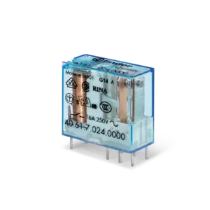 40.61.8.230.0000 Finder relé industrial mini 230 VCA 16A Serie 40 relevador finder