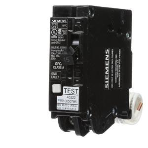 Breaker Qpf 2P 60A 120/240V 10K Gfci 5Ma